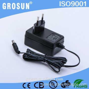 CE/UL/FCC Listed EU Plug 18W AC DC Adapter DC Output 12V 1.5A AC DC Adapter Wall Adapter